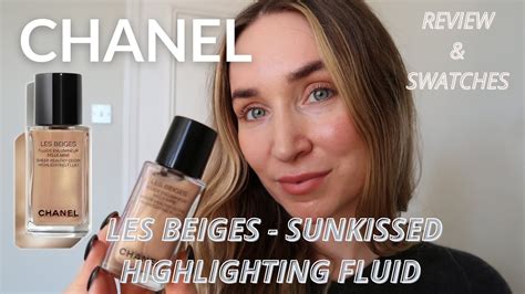 Chanel Sunkissed Sheer Healthy Glow Highlighting Fluid Review 